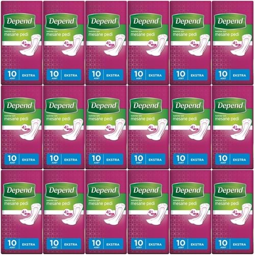 Depend Mesane Pedi Kadın Ekstra 180 Adet