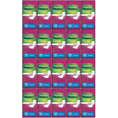 Depend Mesane Pedi Kadın Ekstra 200 Adet