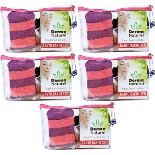 Derma Naturel Banyo Bakım Seti 4 Parça (5 Li Set)