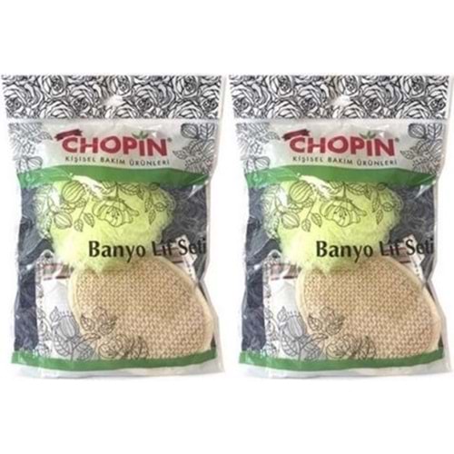 Derma Naturel Chopin Lif Seti (3 Parça) MS-18 (2 Li Set)