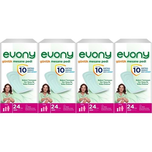 Evony Günlük Mesane Pedi Uzun 96 Adet (4PK*24)