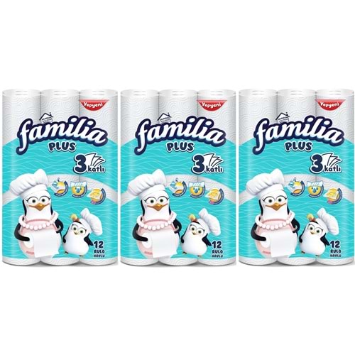 Familia Kağıt Havlu Plus 36 Lı Pk (3 Katlı) (3PK*12)
