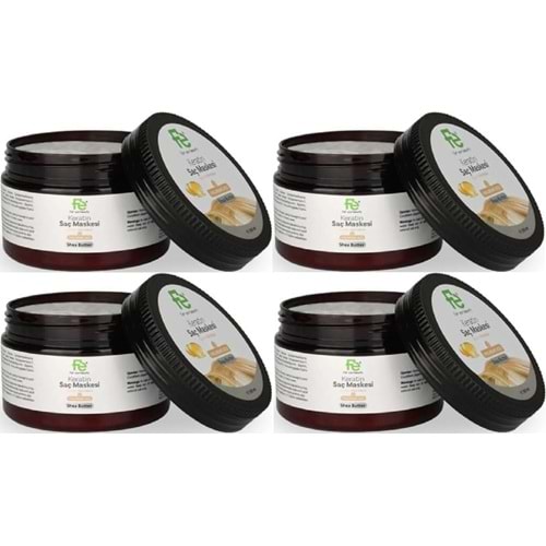 Fe Keratin Saç Maskesi 300ML (4 Lü Set)