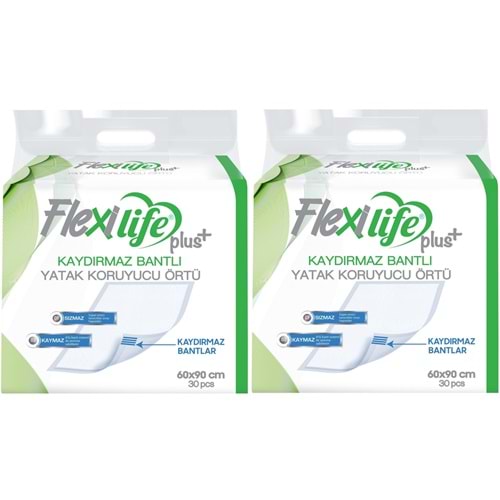 Flexi Life Yetişkin Alt Açma Yatak Koruyucu Örtü 60*90CM 60 Adet Kaydırmaz