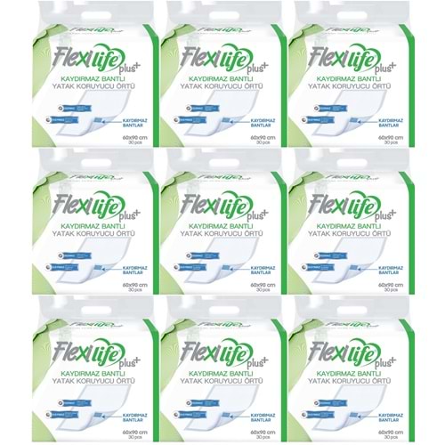 Flexi Life Yetişkin Alt Açma Yatak Koruyucu Örtü 60*90CM 270 Adet Kaydırmaz