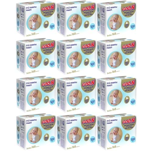 Goon Islak Havlu Mendil 56 Yaprak Sensitive Hassas Cilt 36 Lı Set (12PK*3) 2016 Yaprak