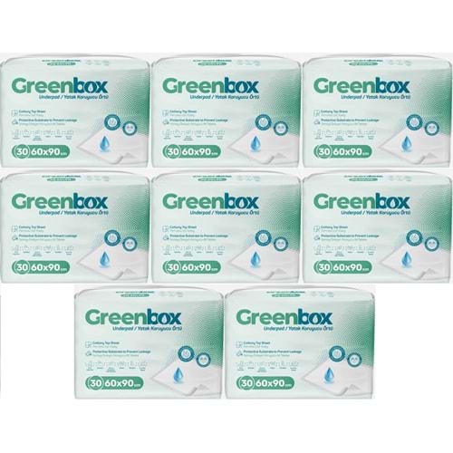 Greenbox Yetişkin Yatak Koruyucu Alt Açma Örtü 60x90 CM Adet 240 Adet