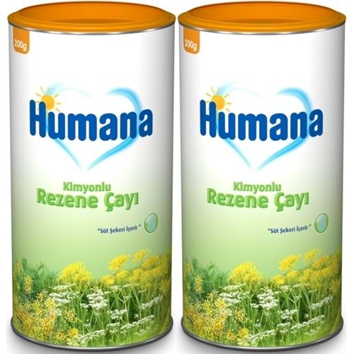 Humana Kimyonlu Rezene Bitki Çayı - Tozu 200GR (2 Li Set)