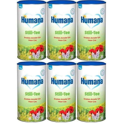 Humana Still Tee Çay 200GR Emziren Anneler (6 Lı Set)