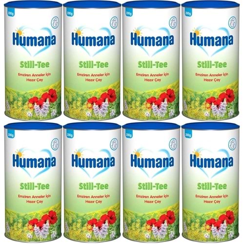 Humana Still Tee Çay 200GR Emziren Anneler (8 Li Set)