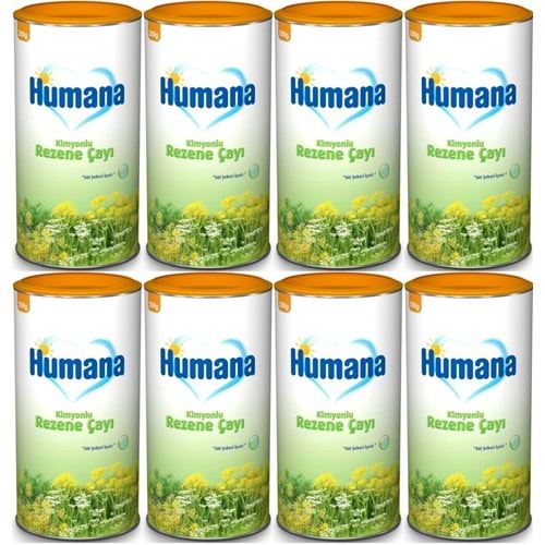 Humana Kimyonlu Rezene Bitki Çayı - Tozu 200GR (8 Li Set)