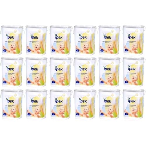 İpek Bebek Temizleme Pamuğu 1080 Adet (18Pk*60)