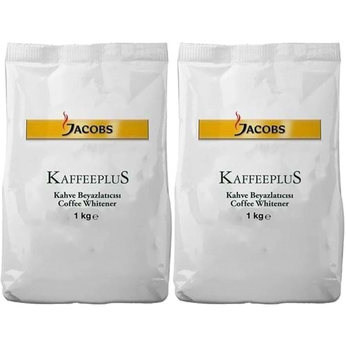 Jacobs Kaffeeplus Kahve Beyazlatıcısı / Süt Tozu 1KG (2 Li Set)