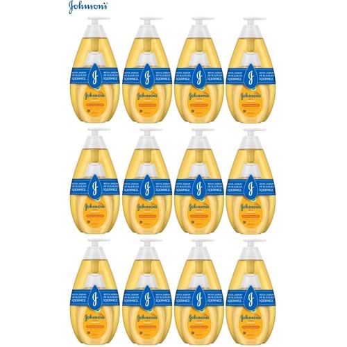 Johnsons Baby Bebek Şampuanı Klasik 750ML+200 Hediye (12 Li Set)