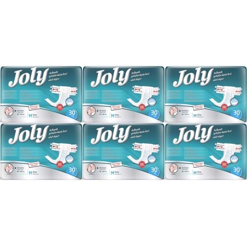 Joly Yetişkin Bezi Bel Bantlı M - Orta - Medium 180 Adet