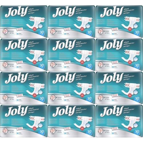 Joly Yetişkin Bezi Bel Bantlı M - Orta - Medium 360 Adet