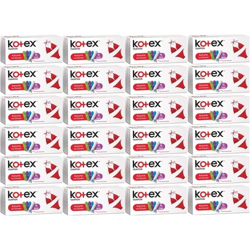 Kotex Tampon Süper 384 Lü Set (24PK*16)