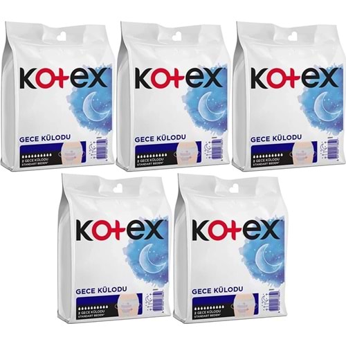 Kotex Gece Külodu / Külot Standart Beden Yoğun ReGl Dönemine Özel 10 Lu Set 5PK*2