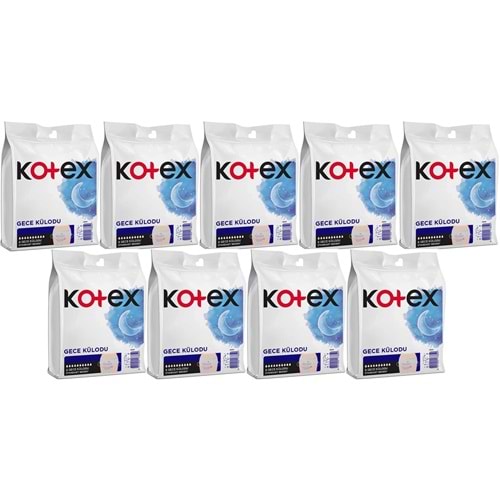 Kotex Gece Külodu / Külot Standart Beden Yoğun ReGl Dönemine Özel 18 Li Set 9PK*2