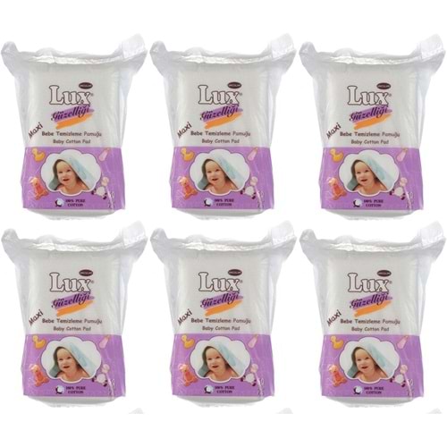 Lux Bebek Temizleme Pamuğu 360 Adet (6Pk*60)
