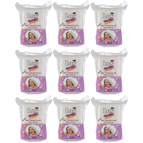Lux Bebek Temizleme Pamuğu 540 Adet (9Pk*60)