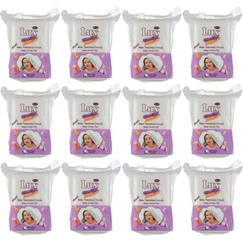 Lux Bebek Temizleme Pamuğu 720 Adet (12Pk*60)