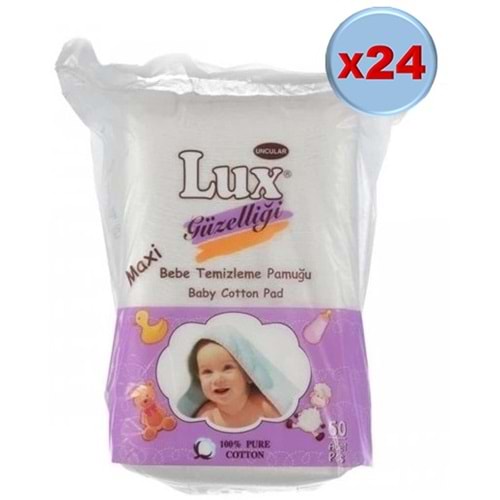 Lux Bebek Temizleme Pamuğu 1440 Adet (24Pk*60)