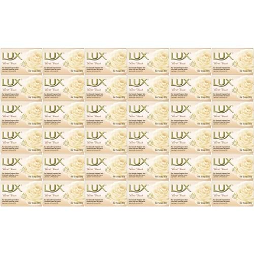 Lux Sabun 80GR Velvet Touch (Kadife Dokunuş) (36 Lı Set)