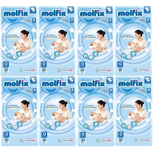Molfix Bebek Bezi Ekonomik 0 Beden 0-3 KG Prematüre 240 Adet