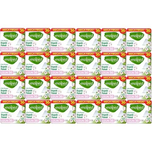 Molped Pure&Soft Hijyenik Ped Uzun 864 (24PK*36) Adet Mega Pk