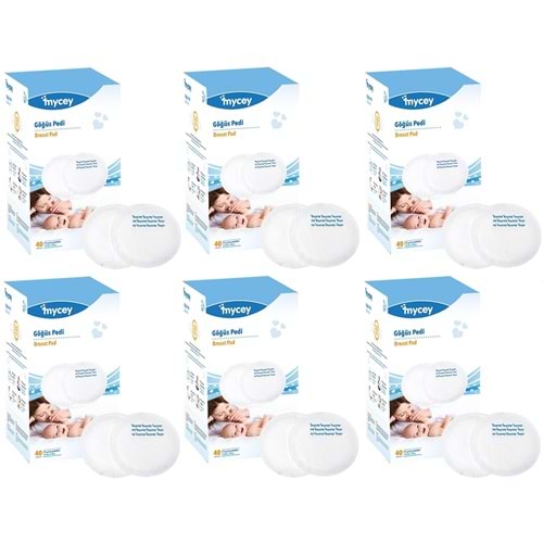 Mycey Göğüs Pedi (40 Lı) 240 Adet (6PK*40)