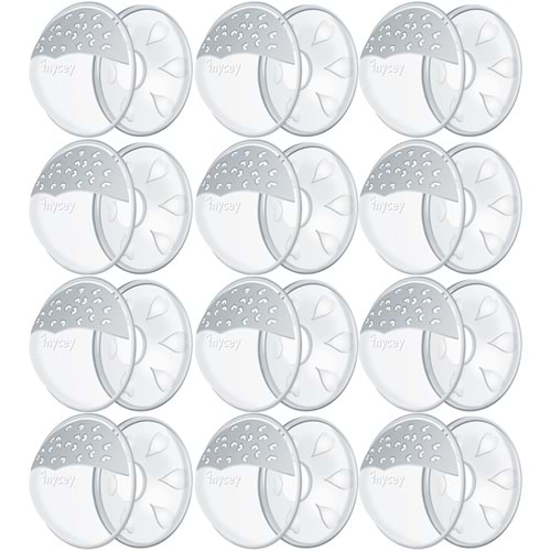 Mycey Ultra Yumuşak Göğüs Kalkanı Seti (12 Li Set)