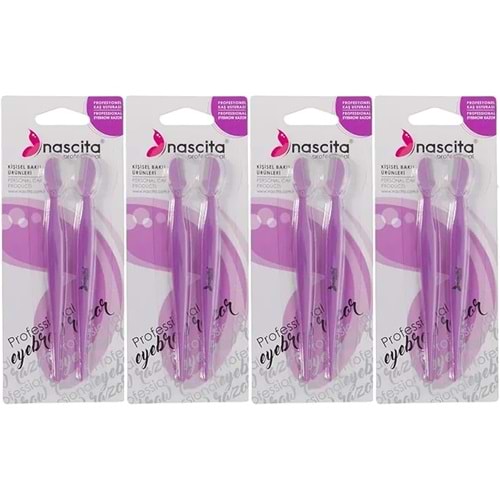 Nascita Profesyonel Kaş Usturası Çiftli (4 Lü Set)