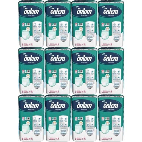 Önlem Emici Külot Yetişkin Bezi L - Large - Büyük 360 Adet (12PK*30)