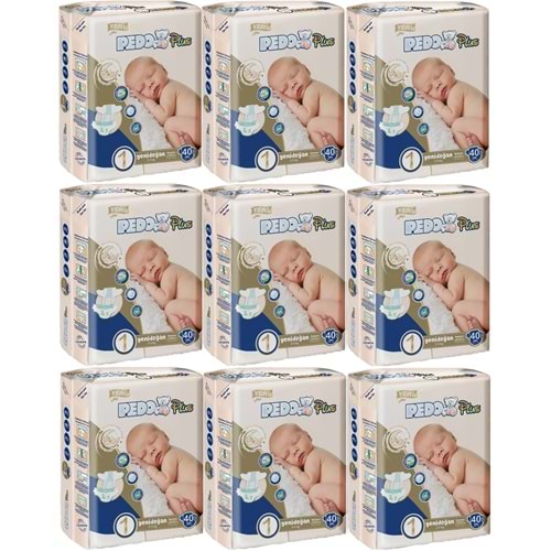 Pedo Plus Bebek Bezi 1 Beden 2-5 KG Yeni Doğan 360 Adet Jumbo Ekstra Pk