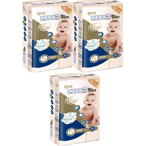 Pedo Plus Bebek Bezi 5 Beden 11-25 KG Junior 60 Adet Jumbo Fırsat Pk