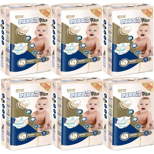 Pedo Plus Bebek Bezi 5 Beden 11-25 KG Junior 120 Adet Jumbo Avantaj Pk