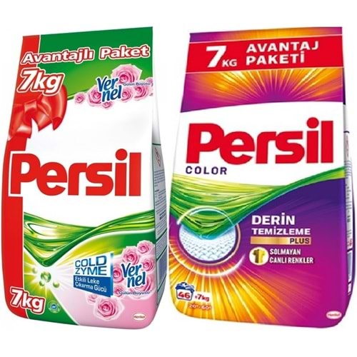 Persil Matik Toz Çamaşır Deterjanı 14 KG Gülün Büyüsü Renkli Beyaz+Color/Renkli (92 Yıkama)