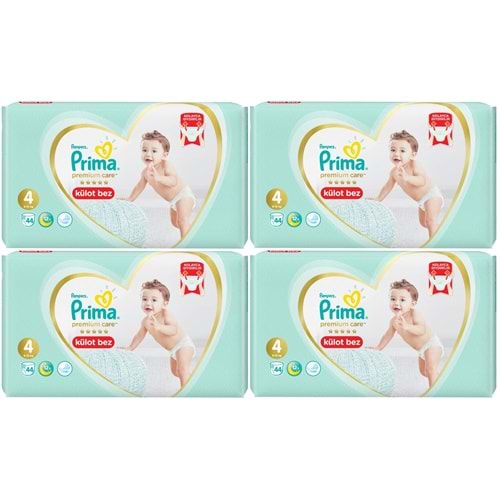 Prima Premium Care Külot Bebek Bezi 4 Beden 9-15 KG 176 Adet Süper Ekonomik Fırsat Pk