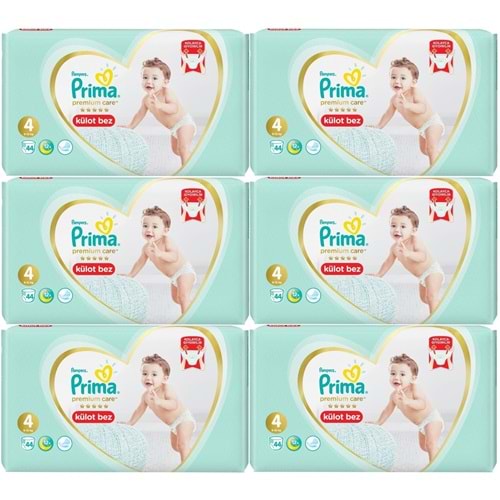 Prima Premium Care Külot Bebek Bezi 4 Beden 9-15 KG 264 Adet Süper Ekonomik MeGa Pk