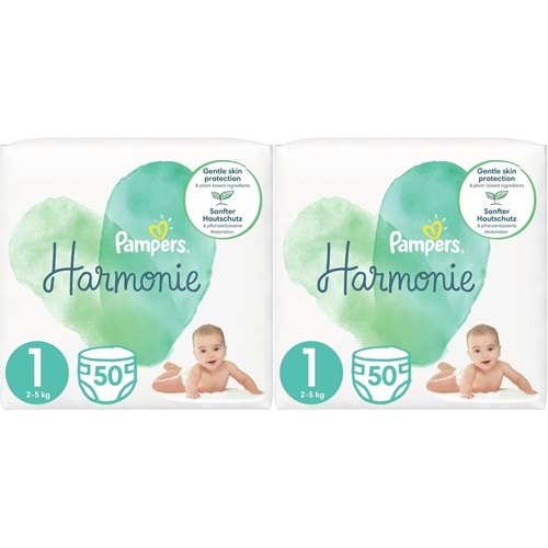Prima Pampers Harmonie Bebek Bezi 1 Beden 2-5 KG Yeni Doğan 100 Adet Ekonomik Ultra Fırsat Pk