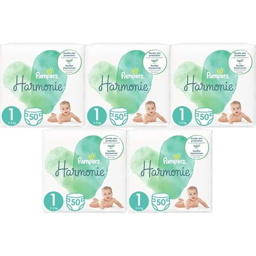 Prima Pampers Harmonie Bebek Bezi 1 Beden 2-5 KG Yeni Doğan 250 Adet MeGa Ultra Fırsat Pk