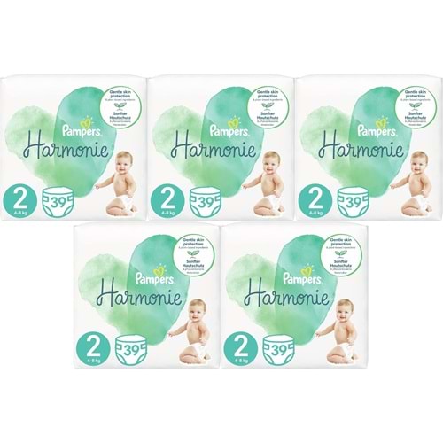 Prima Pampers Harmonie Bebek Bezi 2 Beden 4-8 KG Mini 195 Adet MeGa Ultra Fırsat Pk