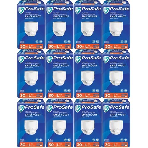 Prosafe Emici Külot Yetişkin Bezi Büyük-Large 360 Adet (12PK*30)