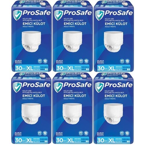 Prosafe Emici Külot Yetişkin Bezi XL-Extra Large 180 Adet (6PK*30)