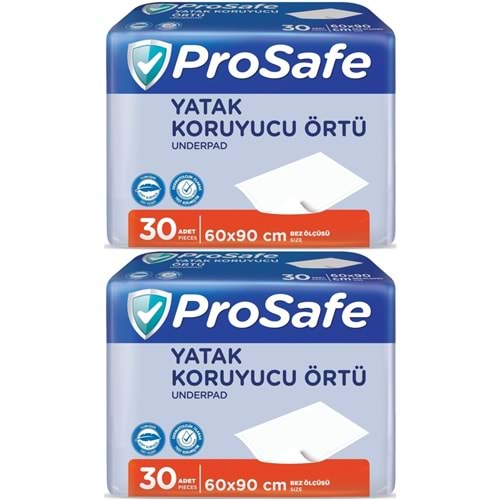Prosafe Yetişkin Alt Açma Yatak Koruyucu Örtü 60*90CM 60 Adet (2PK*30)