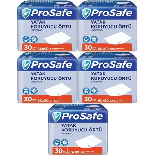 Prosafe Yetişkin Alt Açma Yatak Koruyucu Örtü 60*90CM 150 Adet (5PK*30)