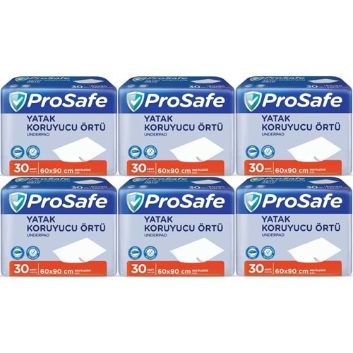 Prosafe Yetişkin Alt Açma Yatak Koruyucu Örtü 60*90CM 180 Adet (6PK*30)