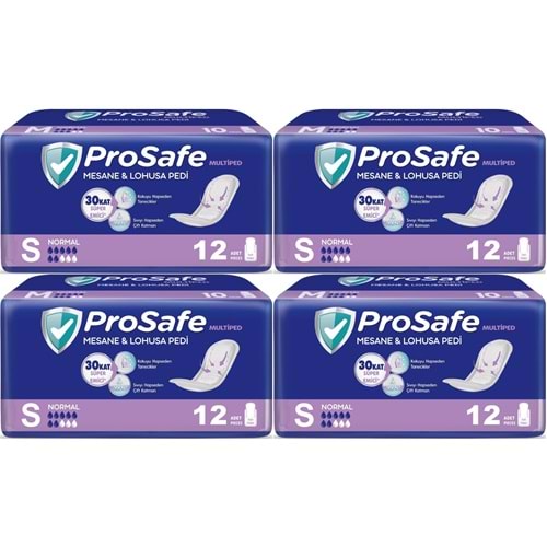 Prosafe Mesane & Lohusa Pedi S - Küçük - Small Normal 48 Adet (4PK*12)