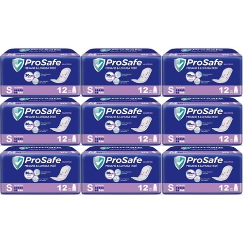 Prosafe Mesane & Lohusa Pedi S - Küçük - Small Normal 108 Adet (9PK*12)